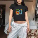 11 Year Old Beach Ball Birthday Tee – Fun Summer Crop Top