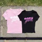 3D Puff Baby Tee – Cute Y2K Style Fitted T-Shirt for Women