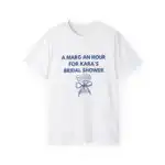 A Marg an Hour Bridal Shower Tee – Custom Bride Name Shirt