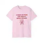 A Marg an Hour Bridal Shower Tee – Custom Bride Name Shirt