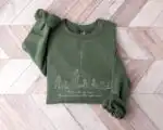 A thrill of hope nativity scene sweatshirt - cozy Christian hoodie