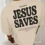 Aesthetic Jesus Saves Shirt – Classic Unisex Cotton Tee