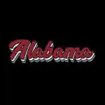 Alabama Football Retro Script T-Shirt – Soft Cotton Team Tee