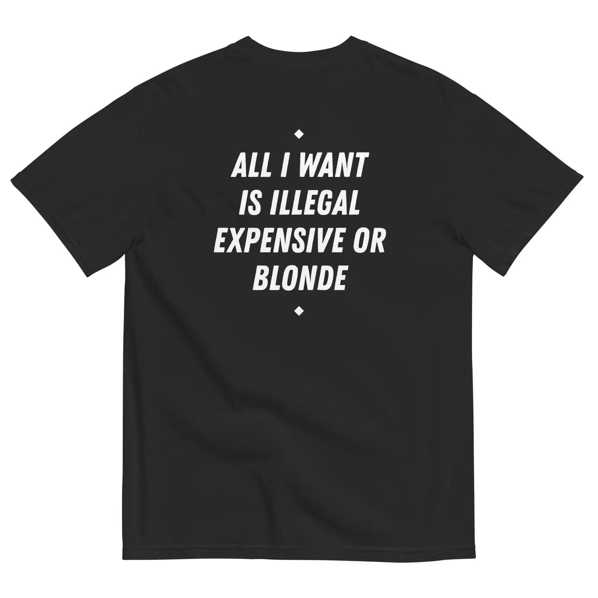 All I Want is Expensive Blonde Tee – Bold Unisex Cotton Shirt All I Want is Expensive Blonde Tee – Bold Unisex Cotton Shirt