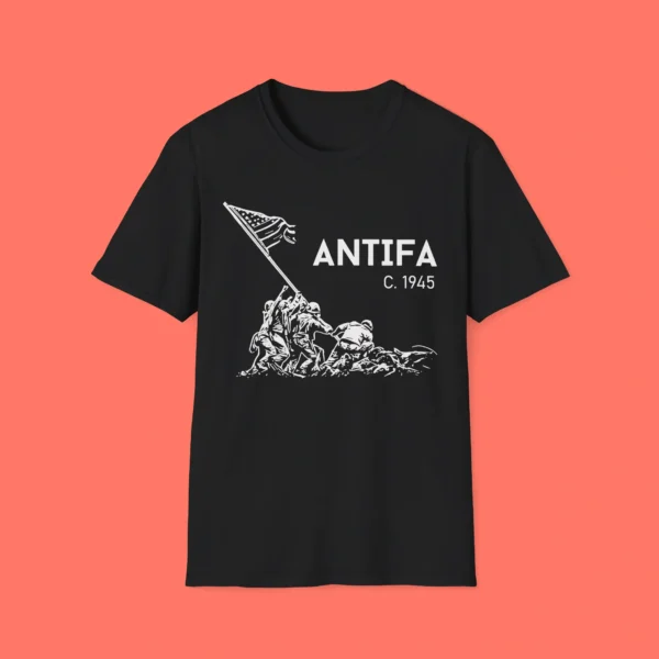 America Veteran Antifa C. 1945 Shirt – Bold History & Resistance Tee