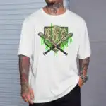 Baseball Drip Camo T-Shirt – Cool Game Day Tee for Boys