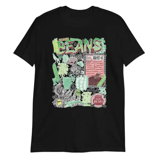 Beans Graphic Tee – Soft Cotton Casual Unisex Shirt