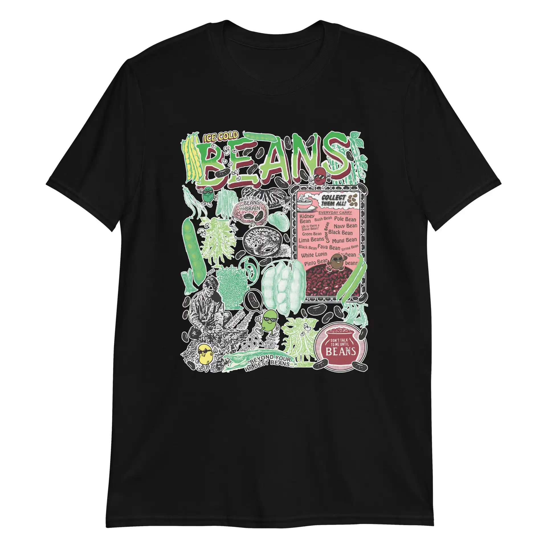 Beans Graphic Tee – Soft Cotton Casual Unisex Shirt Beans Graphic Tee – Soft Cotton Casual Unisex Shirt
