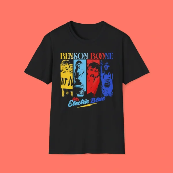 Benson Mr Electric Album Tour Shirt – Bold Multi-Color Fan Tee