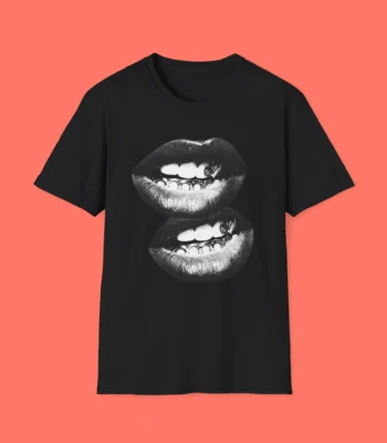 Bic Grills Beyonce Shirt – Bold Black and White Graphic Tee