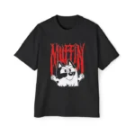 Bluey Muffin Metal Shirt – Edgy Graphic Tee for Rock Lovers