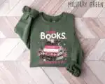 Book Lover Sweatshirt - Customizable Reading Teacher Gift