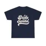 Bride Squad Retro Script Tee – Fun Bachelorette Party Shirt