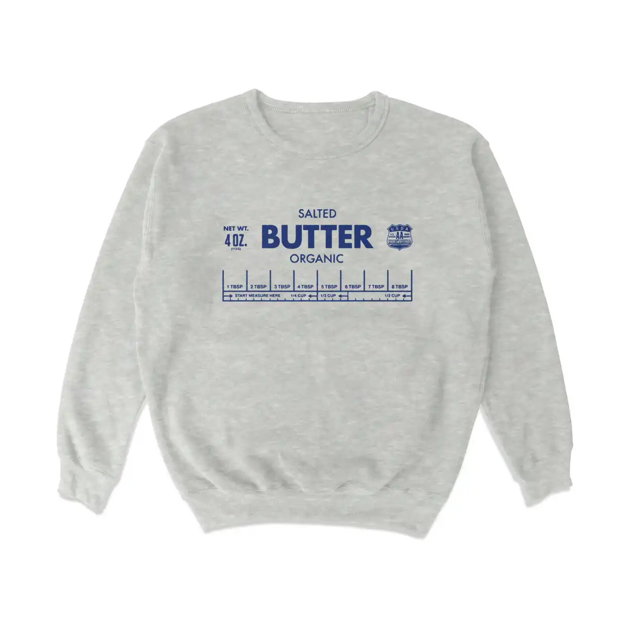 Butter Product Crewneck Sweatshirt – Soft Casual Everyday Top Butter Product Crewneck Sweatshirt – Soft Casual Everyday Top