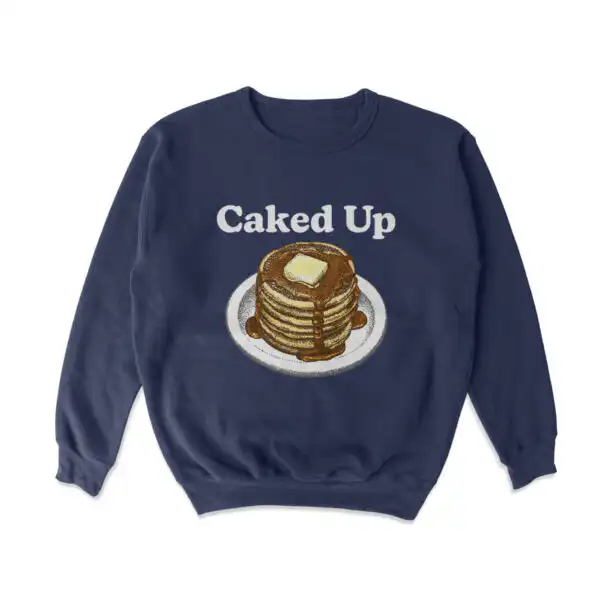 Caked Up Crewneck Sweatshirt – Soft, Comfy Everyday Top