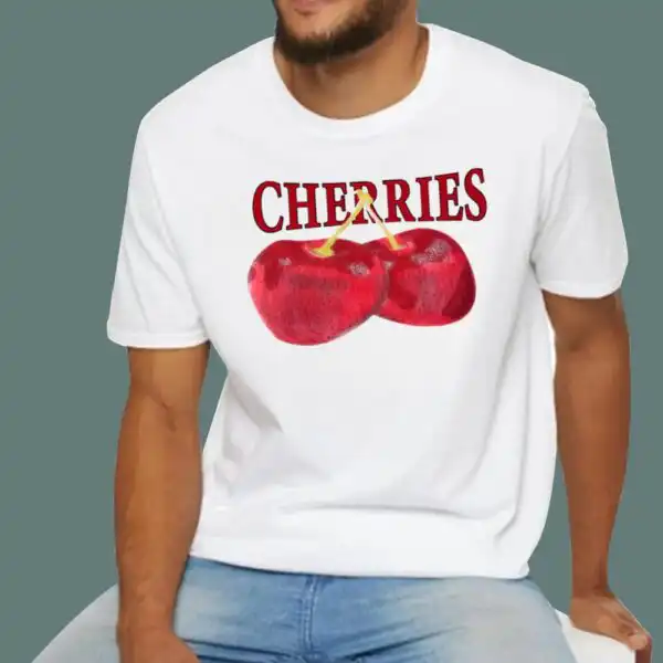 Cherry Daddy Issues T-Shirt – Flirty Graphic Tee with Cherries