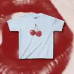 Cherry Y2K Baby Tee – Lightweight Red Aesthetic Cherries Top