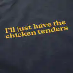 Chicken Tenders T Shirt – Soft Cotton Tee with Worn-In Comfort