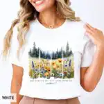 Christian Floral Shirt - His Mercies Are New Every Morning Tee