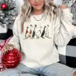Christmas Ducks Sweatshirt – Funny Holiday Shirt for Women