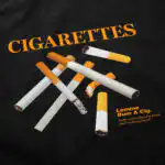 Cigarettes T Shirt – Soft Vintage Feel Graphic Tee for Everyone