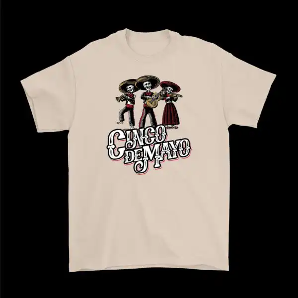 Cinco de Mayo Mariachi Band Tee – Festive Cotton Celebration Shirt