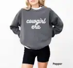 Cowgirl Era Sweatshirt – Cozy Western Outfit for Bachelorette Fun