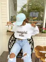 Cowgirl Era Sweatshirt – Cozy Western Outfit for Bachelorette Fun