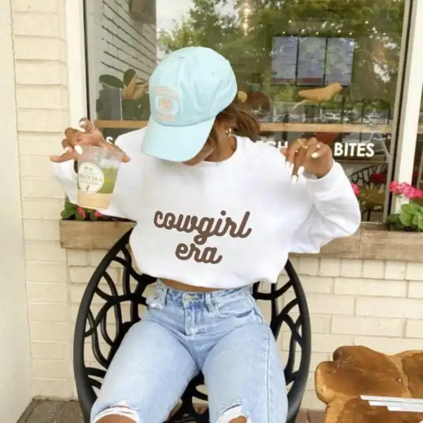 Cowgirl Era Sweatshirt – Cozy Western Pullover for Country Fans
