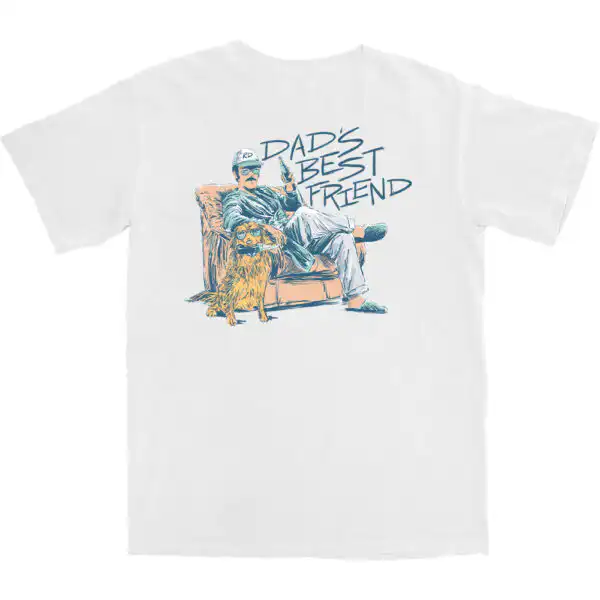 Dad's Best Friend 2.0 T Shirt – Soft Cotton Tee for Dog Lovers