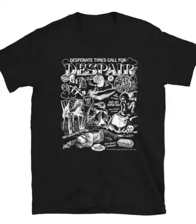Despair Graphic Tee – Soft Slim Fit 100% Cotton Shirt