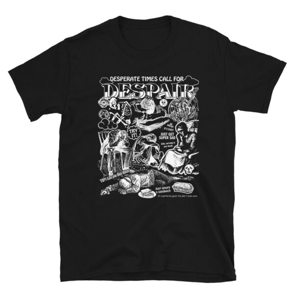 Despair Graphic Tee – Soft Slim Fit 100% Cotton Shirt