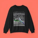 DeVonta Smith Defying Gravity Shirt – Iconic Eagles Catch Tee
