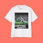 DeVonta Smith Touchdown Defying Gravity Shirt – Eagles Game Day Tee