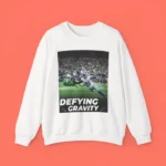 DeVonta Smith Touchdown Defying Gravity Shirt – Eagles Game Day Tee