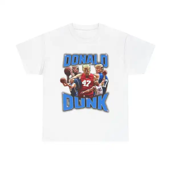 Donald Dunk Unisex Cotton Tee – Classic Fit Casual Shirt