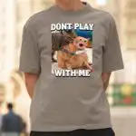 Don't Play With Me Cat Meme Shirt – Vintage Oversized Tee