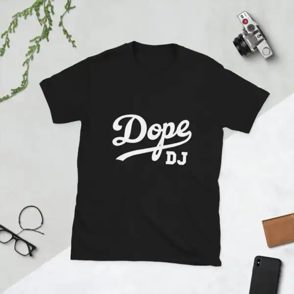 Dope DJ House Music Short-Sleeve Unisex T-Shirt – Soft Cotton Tee