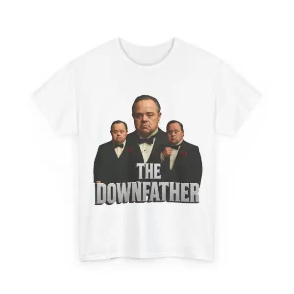 Downfather Classic Cotton Tee – Comfortable Everyday Unisex Shirt