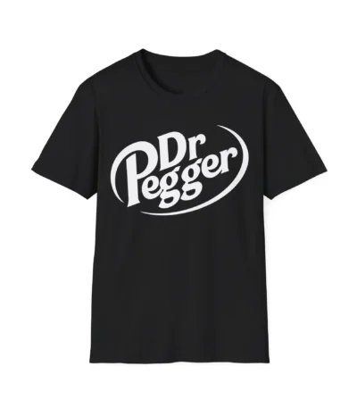 Dr Pegger Shirt – Fun Soda Graphic Tee for Laughter Lovers