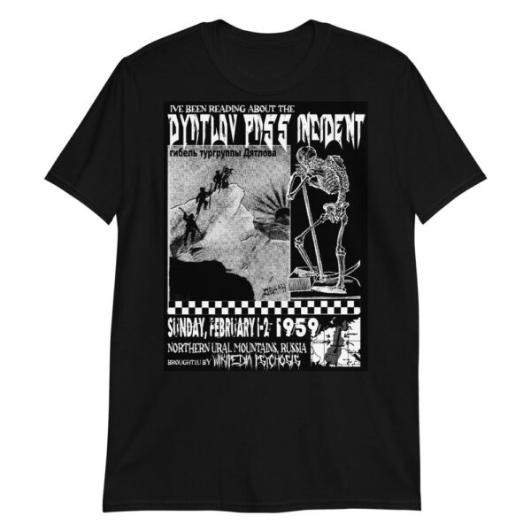 Dyatlov Pass Incident Slim Fit Tee – 100% Cotton Graphic Shirt