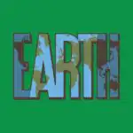 Earth Art T-Shirt – Creative Planet Typography Cotton Tee