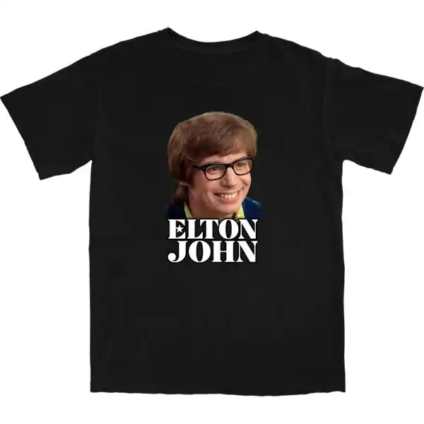 Elton Powers T Shirt – Soft Cotton Graphic Tee for Everyday Wear