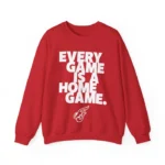 Every Game is a Home Game Shirt – Bold Red Unisex Fan Tee