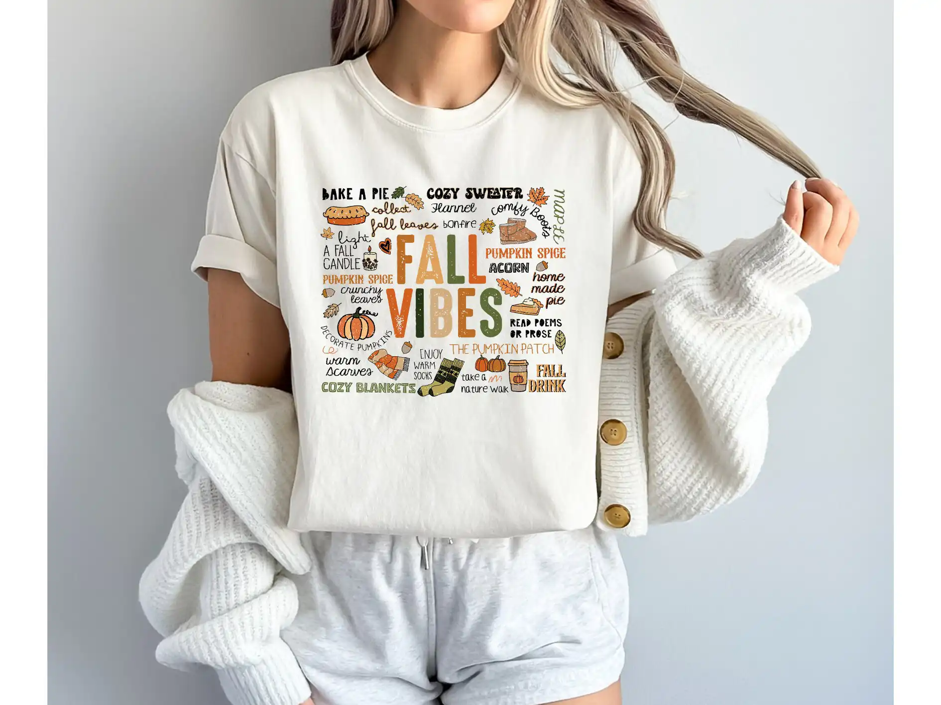 Fall Vibes Shirt – Cozy Autumn Dinner Tee for Thanksgiving Fall Vibes Shirt – Cozy Autumn Dinner Tee for Thanksgiving