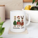 Festive Ceramic Mug - Cheerful Design for Coffee Lovers