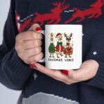 Festive Ceramic Mug - Cheerful Design for Coffee Lovers