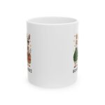 Festive Ceramic Mug - Cheerful Design for Coffee Lovers