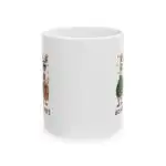 Festive Ceramic Mug – Cheerful Design for Coffee Lovers