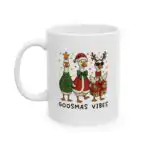 Festive Ceramic Mug – Cheerful Design for Coffee Lovers